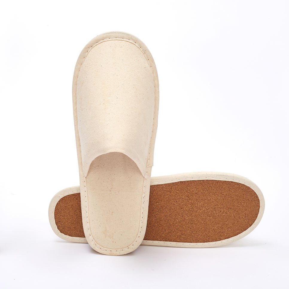 Canvas Cardboard Cork Wood Slippers